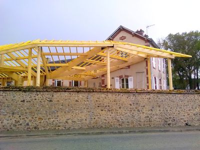 Extension ossature bois - 1